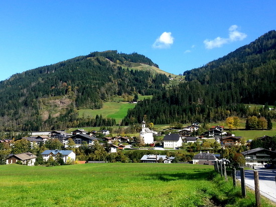 Lage im Zentrum von Flachau