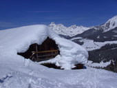 Meterweise Schnee